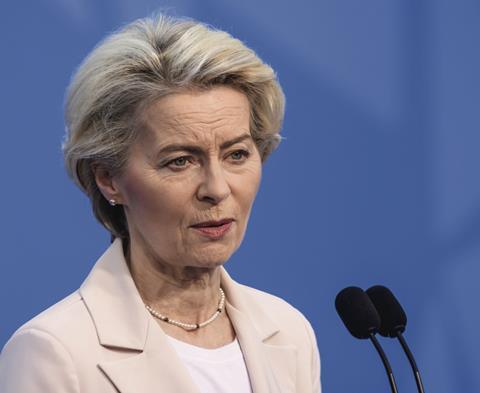 EU Commission president Ursula von der Leyen