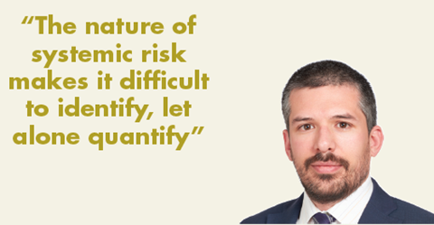 Systemic risk may be underestimated