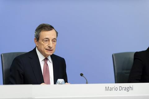 Mario Draghi, ECB president