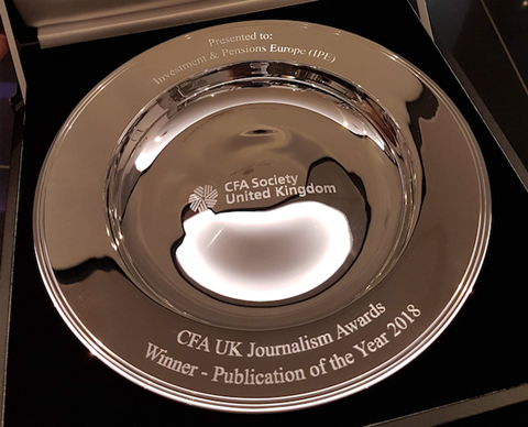 IPE's CFA award