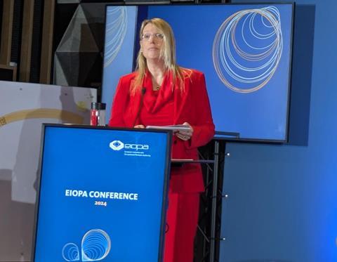 Petra Hielkema at EIOPA conference 2024