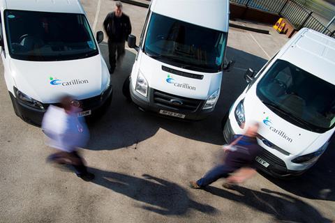 Carillion vans