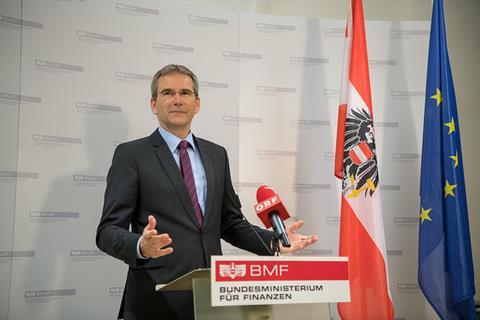 Hartwig Löger, Austrian finance minister 