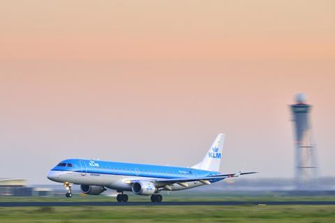 KLM airplane