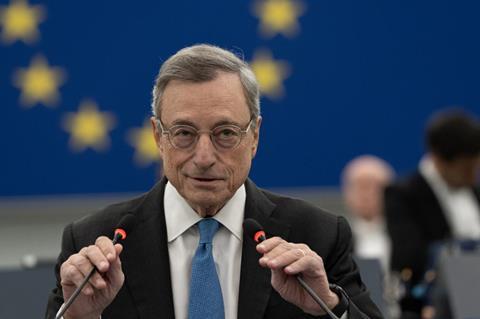 Mario Draghi at European Parliament