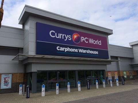Dixons Carphone owns the Currys PC World chains