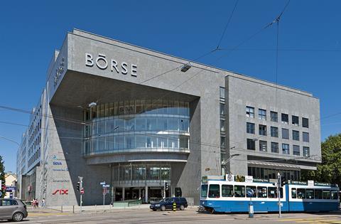 SIX swiss stock exchange building