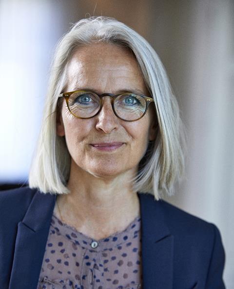 Laila Mortensen at Industriens Pension