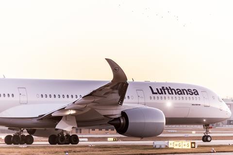 Lufthansa plane