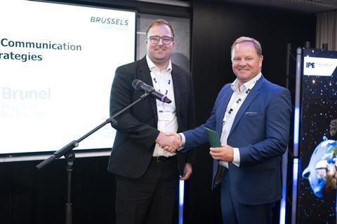 Brunel Transparency Comms award at Transition conf June 2025