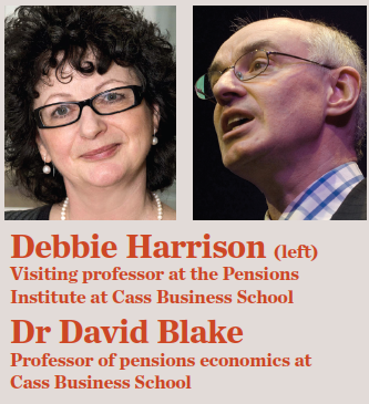 Debbie Harrison and Dr David Blake