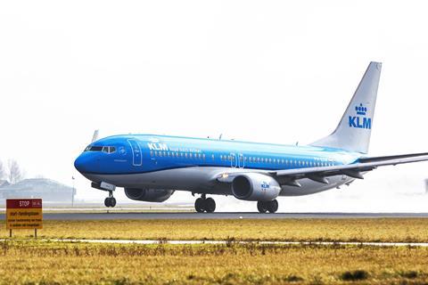 KLM aeroplane