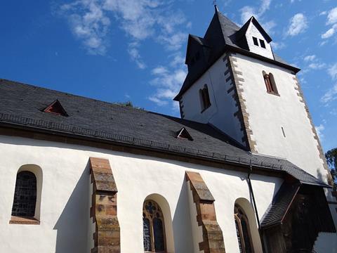 Protestant church in Marburg, Germany 