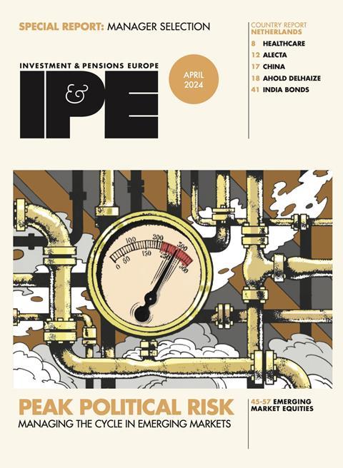 IPE April 2024 cover