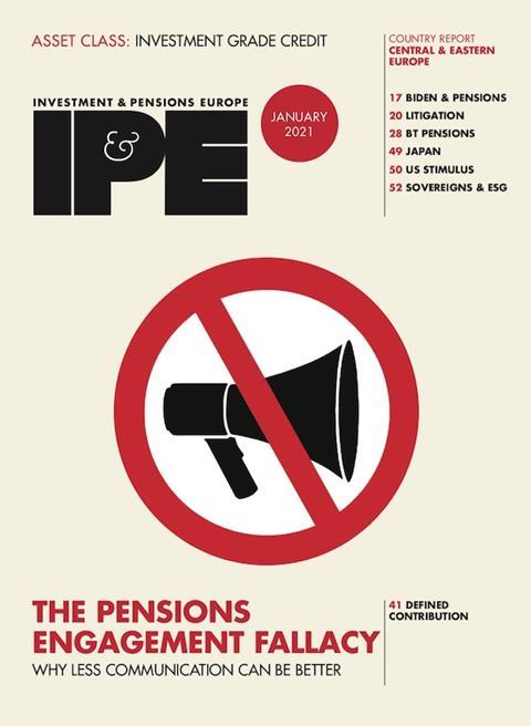 IPE Jan 2021 cover