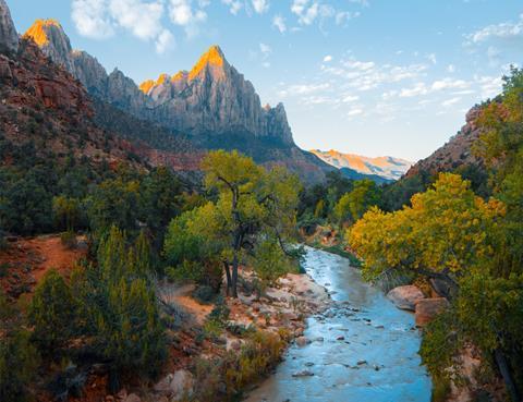 nature mountain river