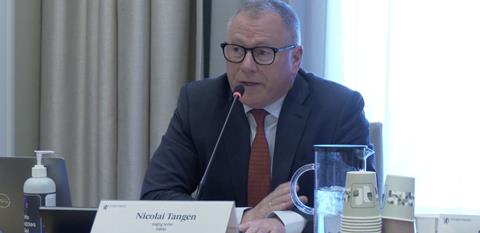 Nicolai Tangen at NBIM