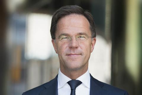 Mark Rutte, prime minister, Netherlands