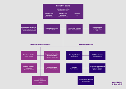 IPD org diagram