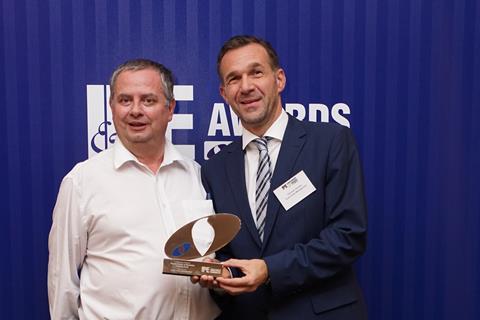 Nick Greenwood receives the emerging markets strategy award in 2015