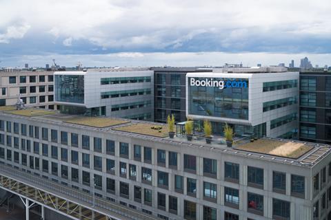 A booking.com office in Amsterdam