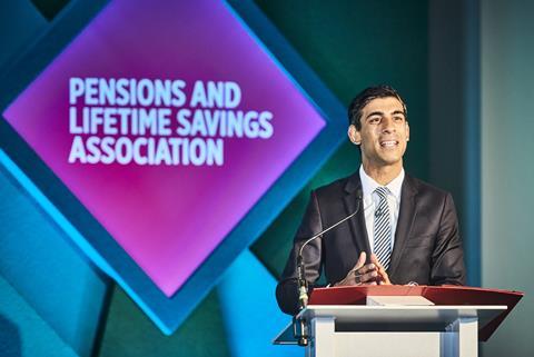 Rishi Sunak, UK local government minister, addresses the PLSA’s Local Authority Conference