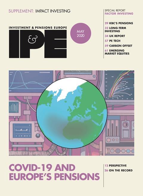IPE May 2020 cover